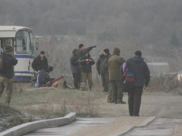 Последние приготовления перед стартом, время 8:55, 30 Кб