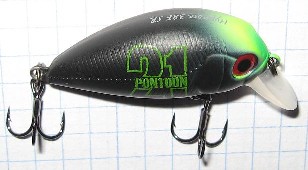 Голавлиный воблер Pontoon 21 Hypnose 38F SR